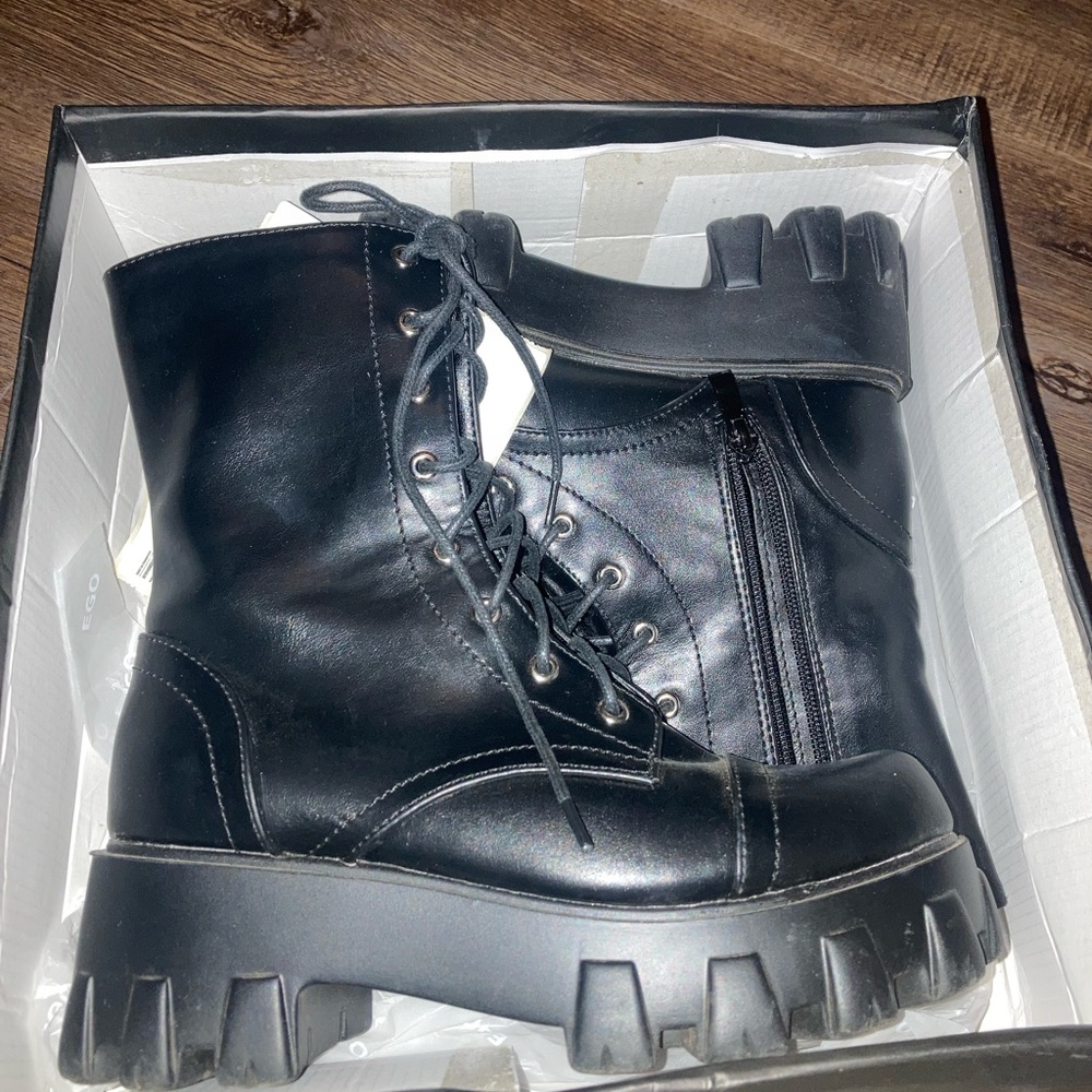 Ego black boots